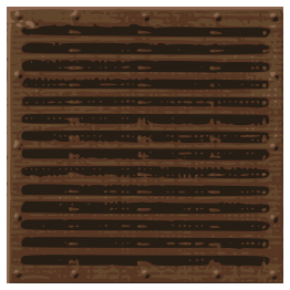 Map Tile - Metal Grill - 1 x 1