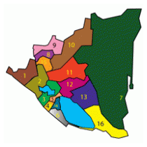 Mapa DE Nicaragua