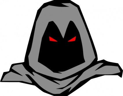 Masked Man clip art