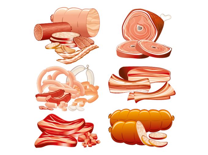 Meat Illustration