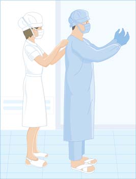 Medical person vector 6