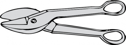 Metal Shears clip art