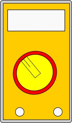 Mindaslab Multimeter clip art