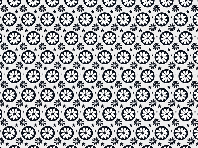 Minimal Floral Pattern