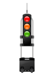 Mobile Roadwork Traffic Light