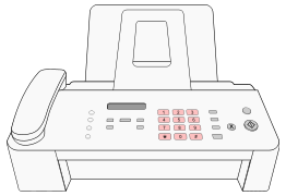 Modern Fax Machine