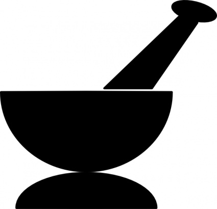 Mortar And Pestle clip art