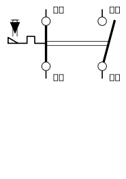 Motor thermal protector auxialiary contacts