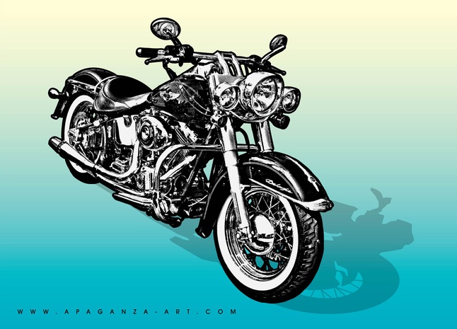 Motorcycle Vector