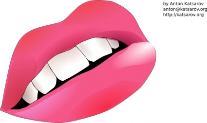 Mouh Lips clip art