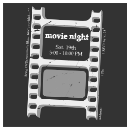 Movie night ticket