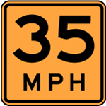 Mph Vector Sign