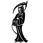 Mrs. Death Free Vector