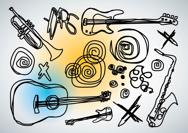 Music Vector Doodles