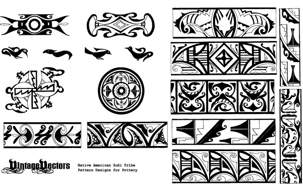 Native American Pottery Patterns