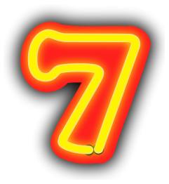 Neon Numerals-7