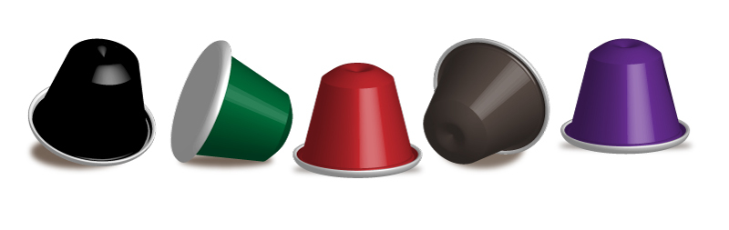 Nespresso Capsules Vector for free