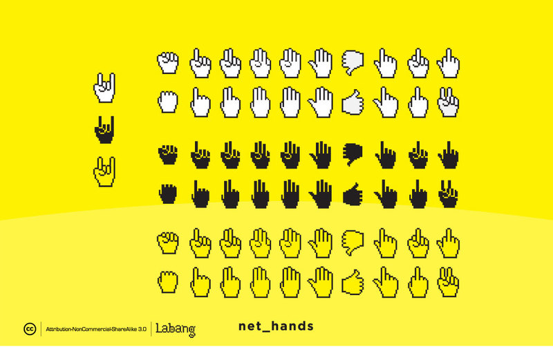 Net Hands Vectors