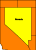 Nevada Vector Map