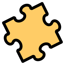 Never ending jigsaw puzzle piece