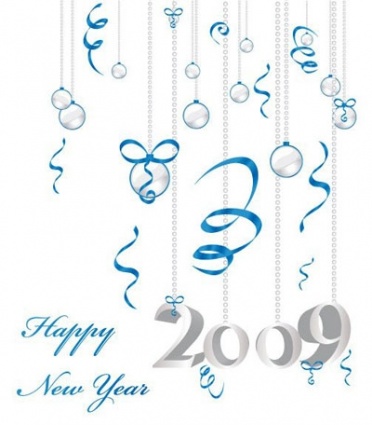 New year greeting card