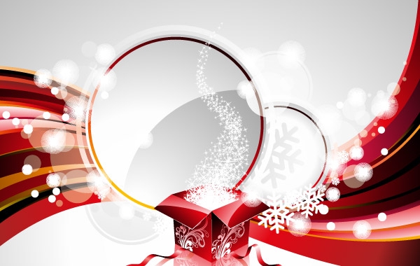 New Year Vector Background Design Element 2