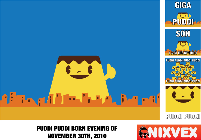 NixVex PUDDI Free Vector