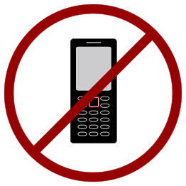 NO cellphone