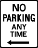 No Parking Any Time