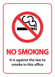 No Smoking