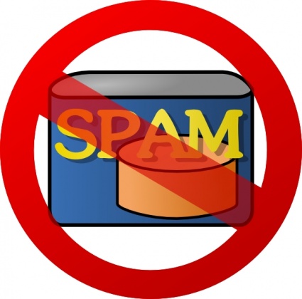 Nospam clip art