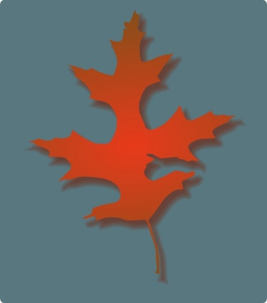 Oak Leaf Autumn clip art