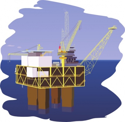 Oil Rig clip art