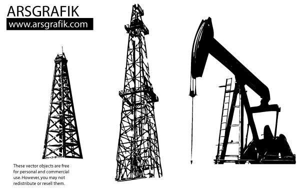 Oil well Vectors