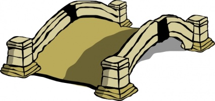 Old Bridge clip art