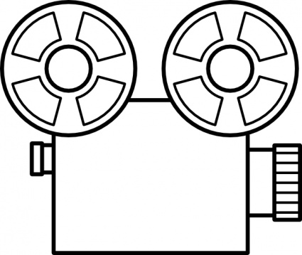 Old Tape Camera clip art