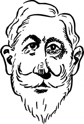 Older Kaiser Wilhelm clip art