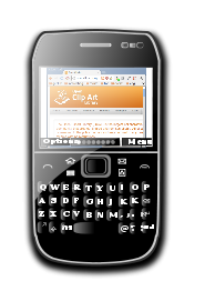 OpenClipArt on Mobile Phone