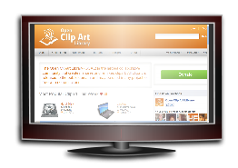 OpenClipArt on Screen