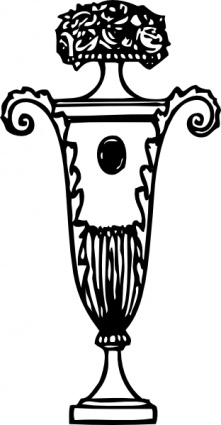 Ornament Urn clip art