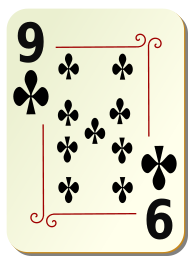 Ornamental deck: 9 of clubs