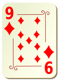 Ornamental deck: 9 of diamonds