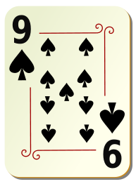 Ornamental deck: 9 of spades