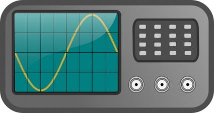 Oscilloscope clip art