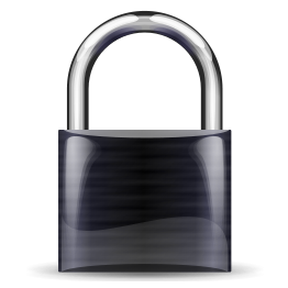 Padlock Black