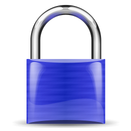 Padlock Blue