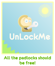 Padlock character