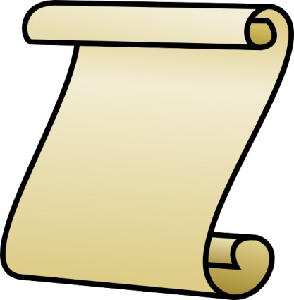 Papyrus Roll clip art