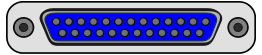 Parallel DB25 Female