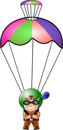 Paratrooper clip art